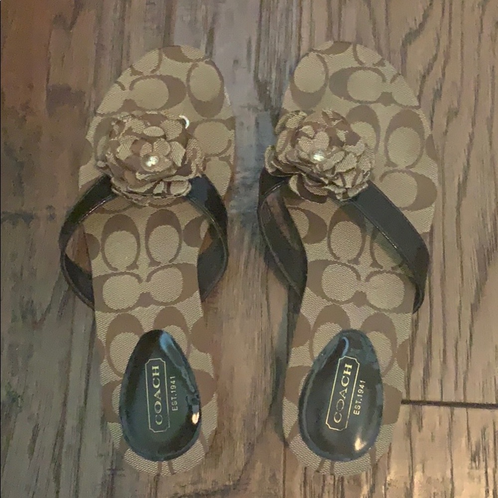 Authentic Coach Sandals
